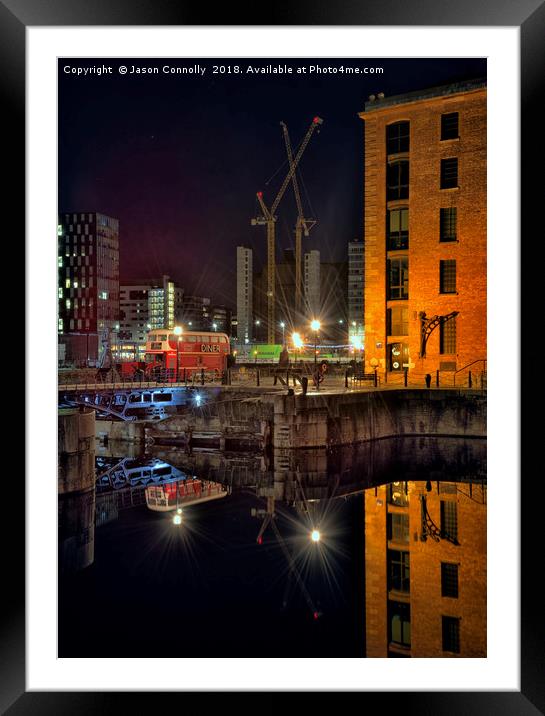 Upside Down At Liverpool. Framed Mounted Print by Jason Connolly
