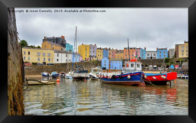 Tenby, Wales Framed Print by Jason Connolly