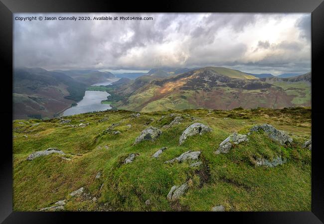 Buttermere Views Framed Print by Jason Connolly