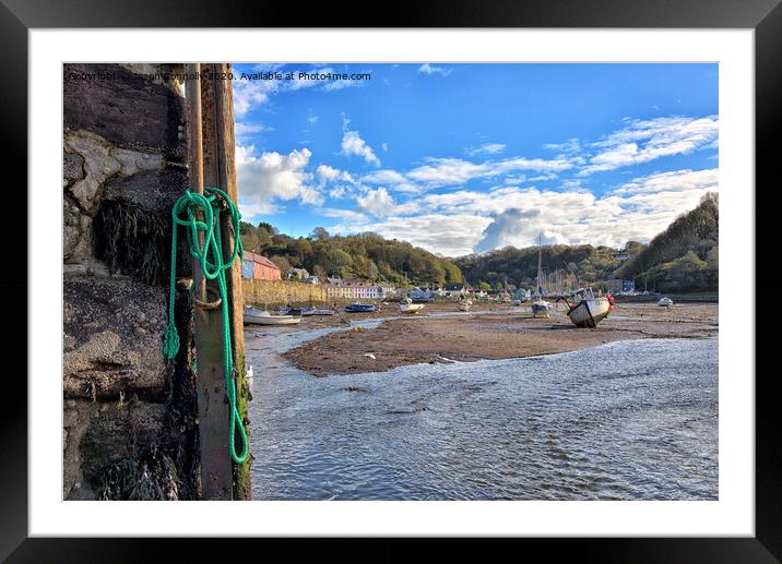 Lower Fishguard, Pembrokeshire Framed Mounted Print by Jason Connolly