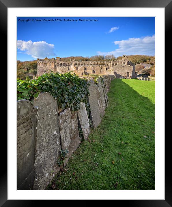 St David's Bishop's Palace Framed Mounted Print by Jason Connolly