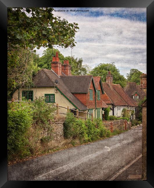 Shere Village, Surrey Framed Print by Jason Connolly