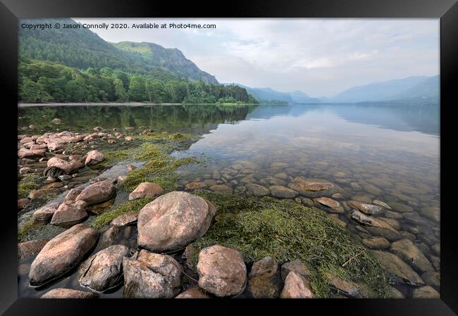 Derwentwater Views. Framed Print by Jason Connolly