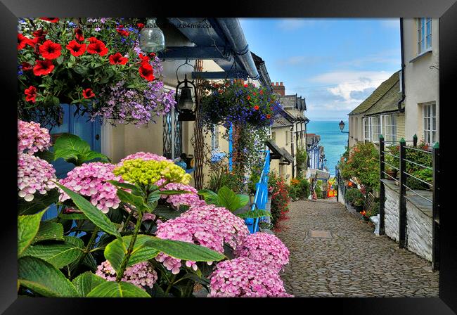 Clovelly, Devon. Framed Print by Jason Connolly