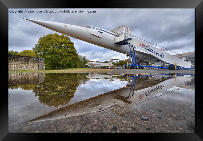 Concorde. Framed Print by Jason Connolly