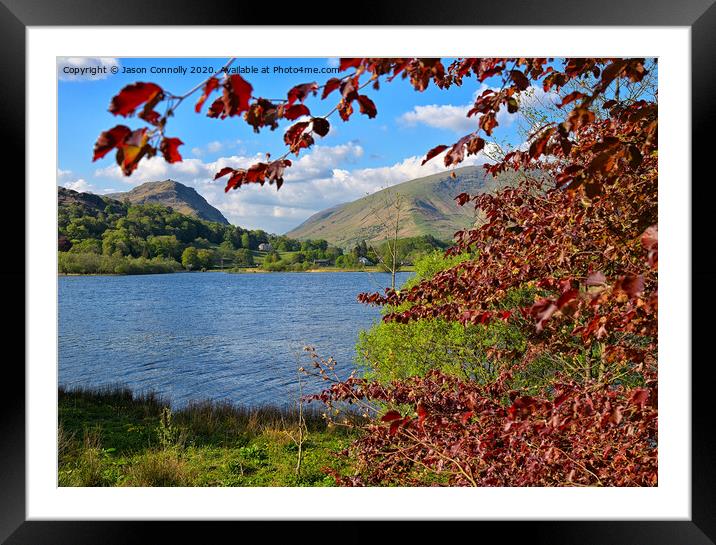 Grasmere Views. Framed Mounted Print by Jason Connolly