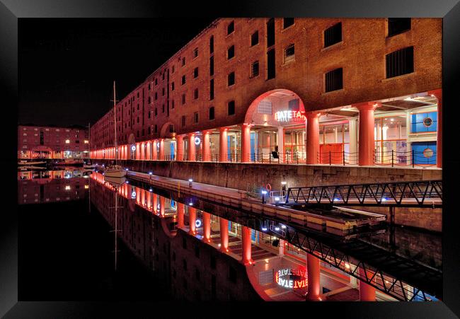 The Royal Albert Dock, Liverpool Framed Print by Jason Connolly