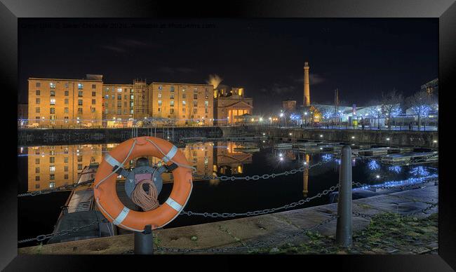 City Of Liverpool Reflections. Framed Print by Jason Connolly