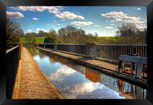 The Almond Aquaduct Framed Print by Tom Gomez