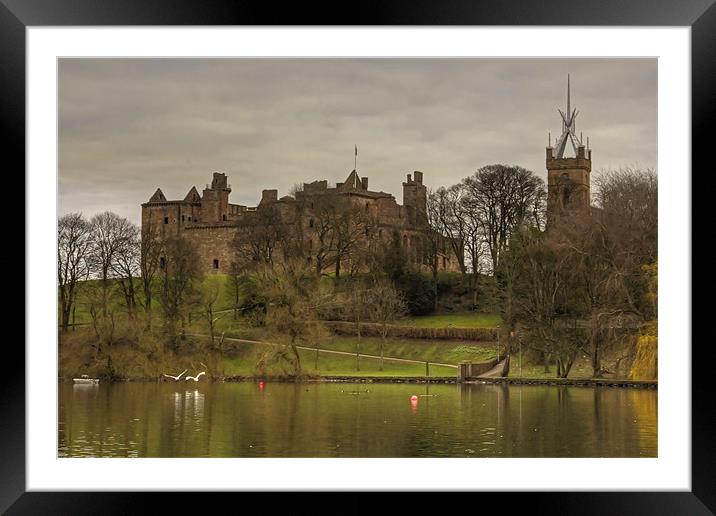 Linlithgow Loch View Framed Mounted Print by Tom Gomez