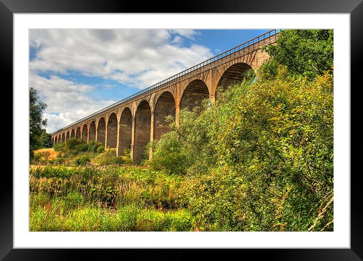 Viaduct over the Avon Valley Framed Mounted Print by Tom Gomez