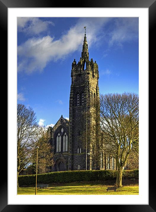 Craigmailen Church Framed Mounted Print by Tom Gomez