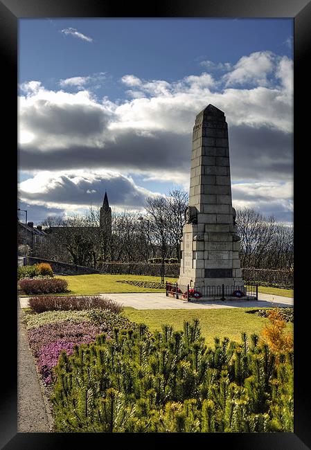 Boness Memorial Framed Print by Tom Gomez