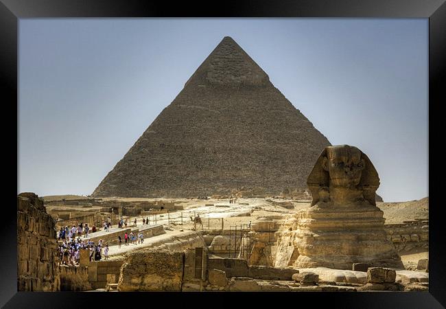 The wonders of Egypt Framed Print by Tom Gomez