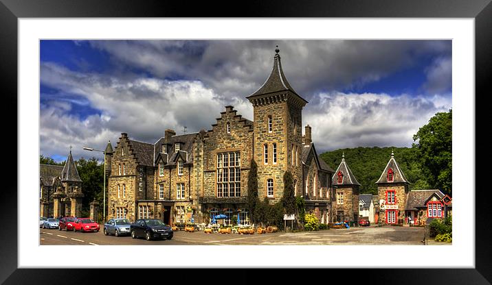 Birnam Hotel Framed Mounted Print by Tom Gomez