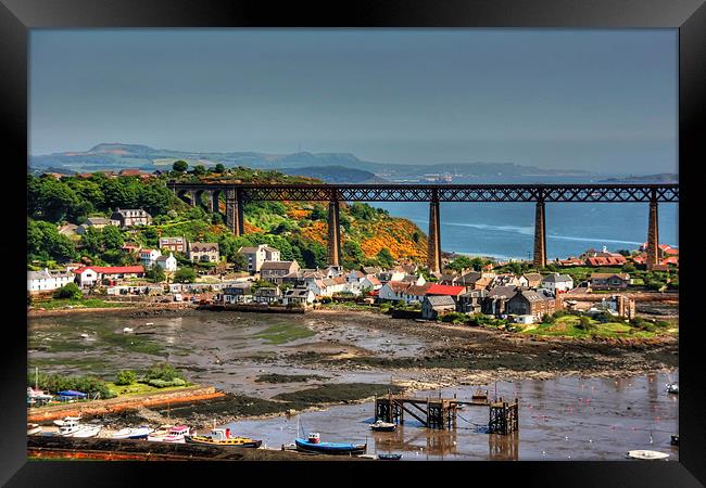 North Queensferry Framed Print by Tom Gomez