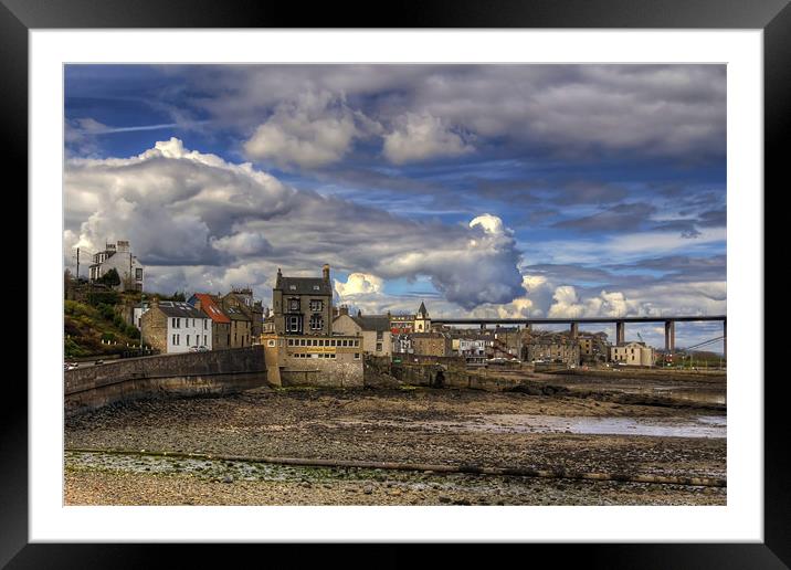 Clouds over South Queensferry Framed Mounted Print by Tom Gomez