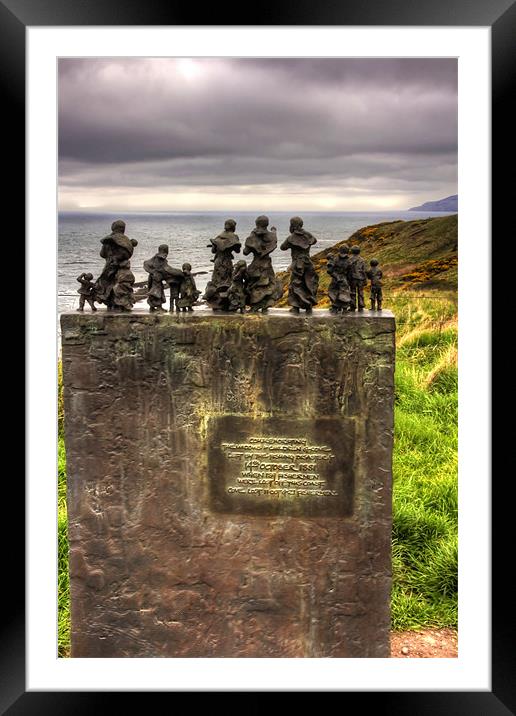 The Memorial at Cove Framed Mounted Print by Tom Gomez
