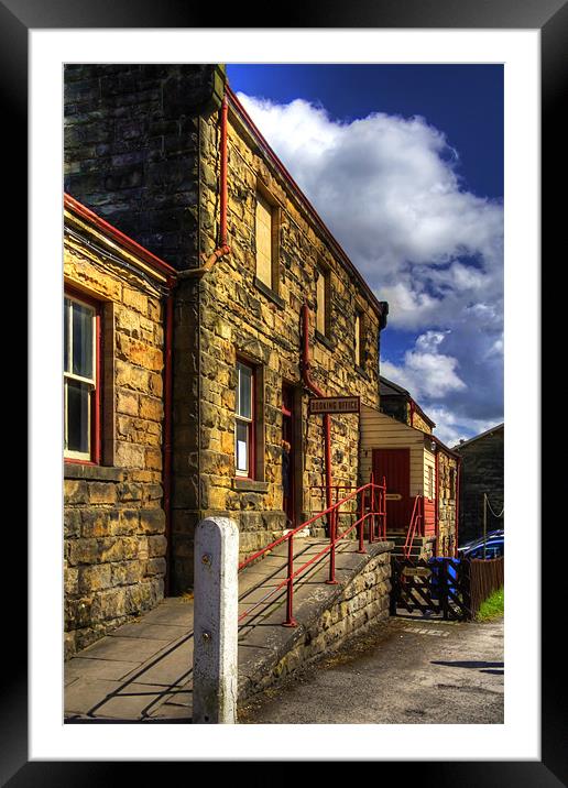 Goathland Ticket Office Framed Mounted Print by Tom Gomez