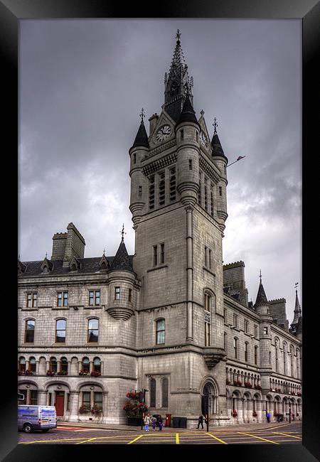 Aberdeen New Town House Framed Print by Tom Gomez