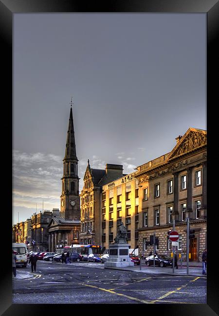 The East End of George Street Framed Print by Tom Gomez