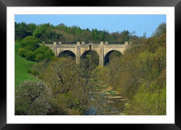 Linns Mill Aqueduct II Framed Mounted Print by Tom Gomez