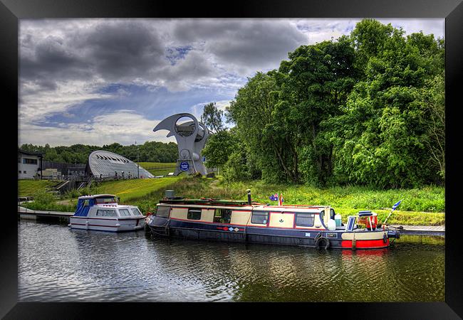 The Forth and Clyde Canal Framed Print by Tom Gomez