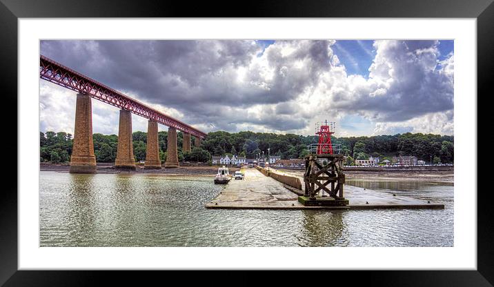 The end of the Hawes Pier Framed Mounted Print by Tom Gomez