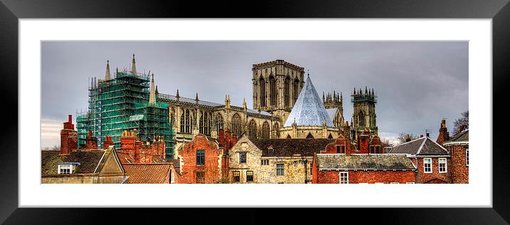 The Minster Framed Mounted Print by Tom Gomez