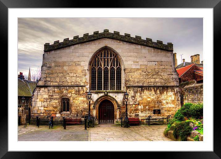 York Guildhall Framed Mounted Print by Tom Gomez