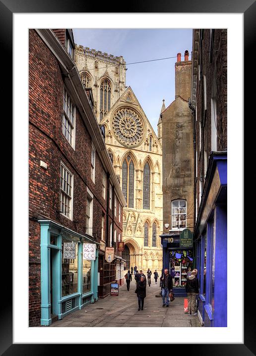 First view of the Minster Framed Mounted Print by Tom Gomez