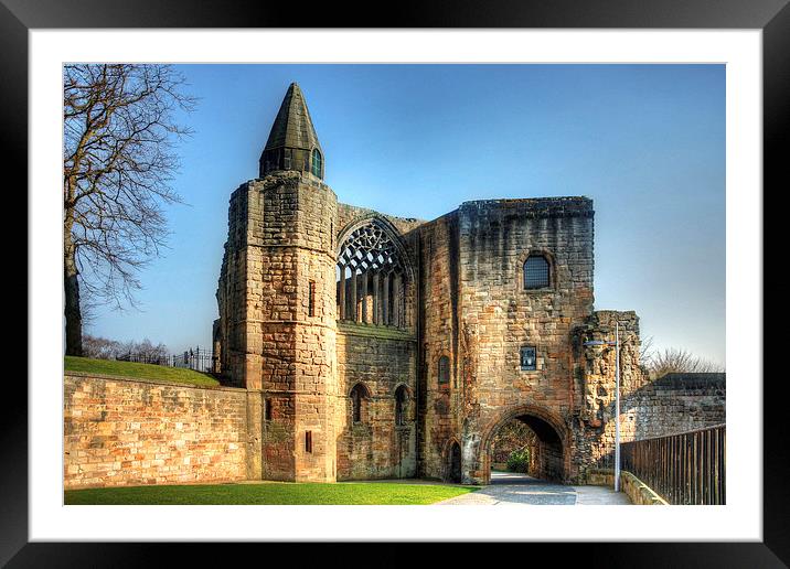 Gatehouse and Pend Framed Mounted Print by Tom Gomez