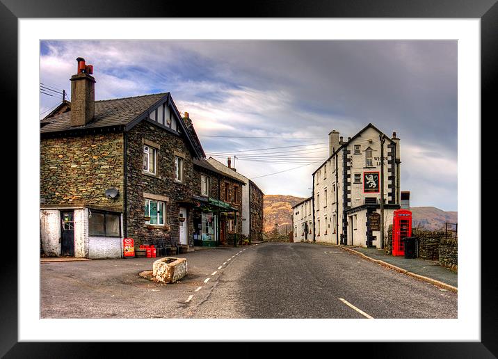 Patterdale Framed Mounted Print by Tom Gomez