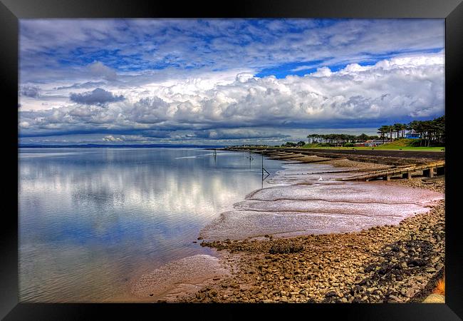 The Waterfront at Silloth Framed Print by Tom Gomez