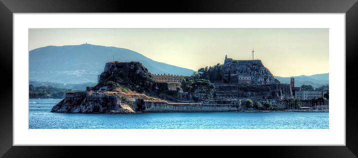Old Fortress Framed Mounted Print by Tom Gomez