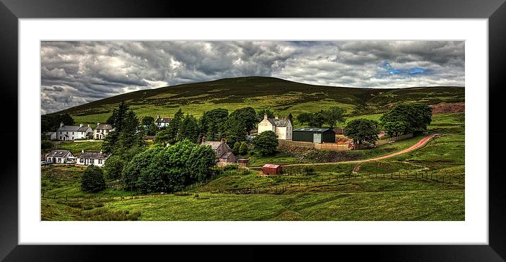 Wanlockhead View Framed Mounted Print by Tom Gomez