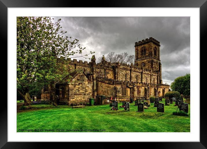 Church of St Martin Framed Mounted Print by Tom Gomez