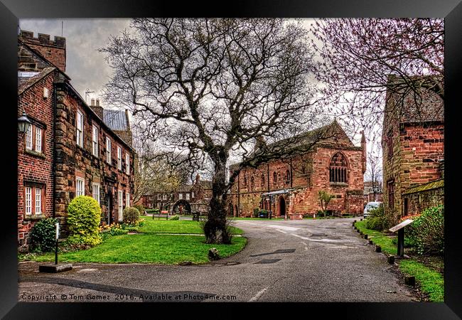 Carlisle Cathedral Fratry Framed Print by Tom Gomez