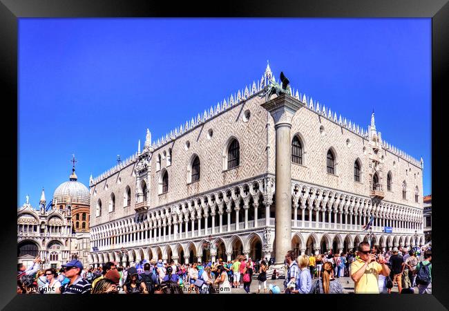 Palazzo Ducale Framed Print by Tom Gomez