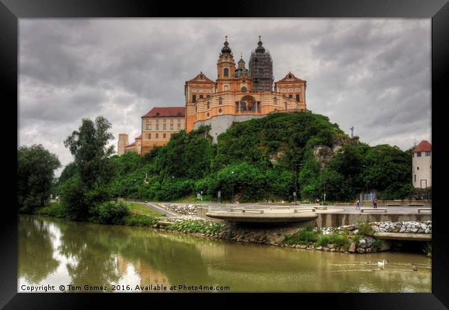 Melk Abbey Framed Print by Tom Gomez