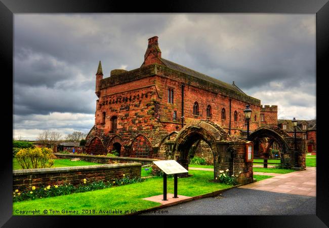 The Fratry at Carlisle Cathedral Framed Print by Tom Gomez