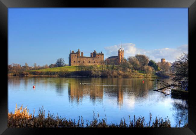 Linlithgow Loch View Framed Print by Tom Gomez