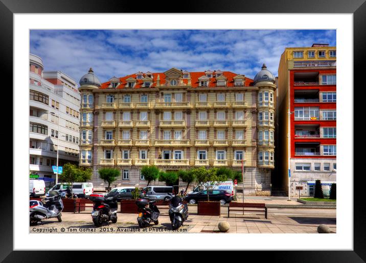 Calle Castelar 15 Framed Mounted Print by Tom Gomez