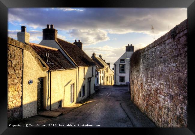 Tanhouse Brae Framed Print by Tom Gomez