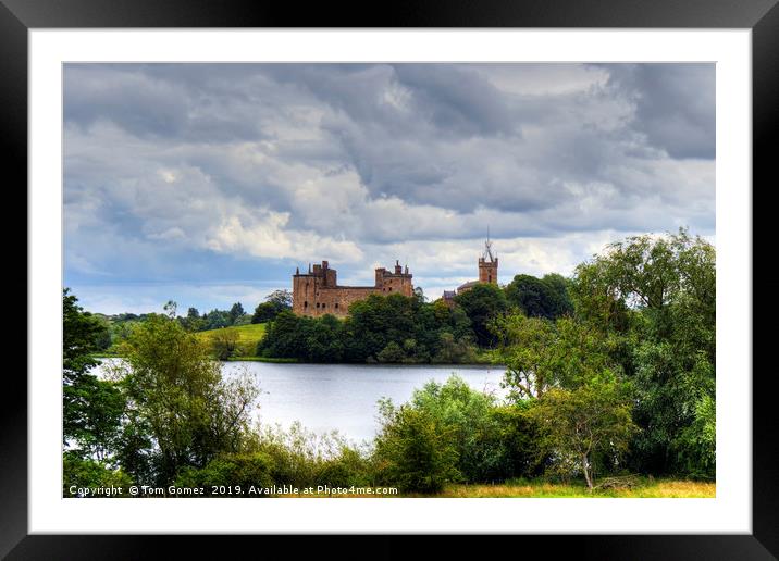 Linlithgow Palace and Church Framed Mounted Print by Tom Gomez