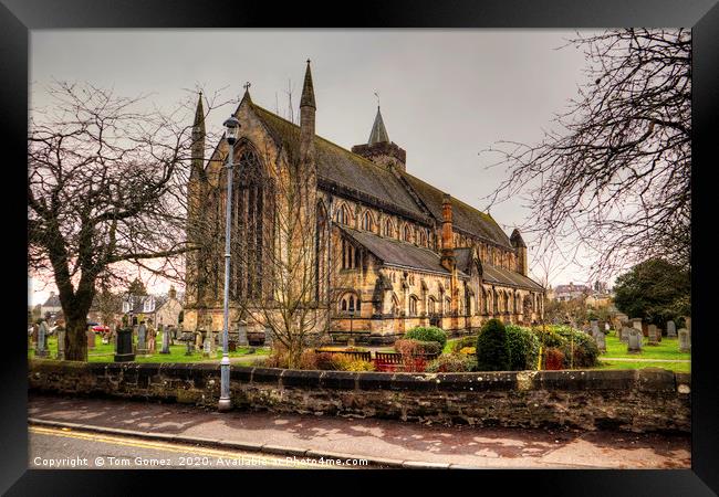 Dunblane Cathedral Framed Print by Tom Gomez