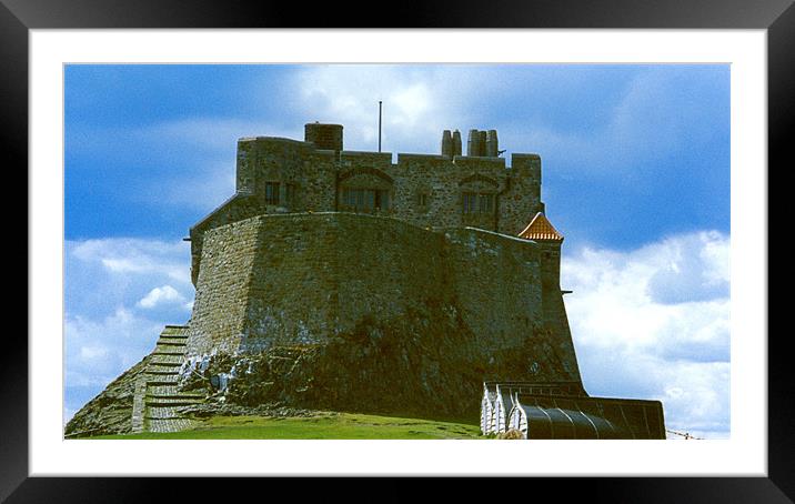 Lindisfarne Castle Framed Mounted Print by Tom Gomez