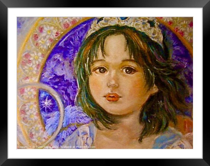 Yumi Sugai. Angel anna. Framed Mounted Print by Yumi Sugai