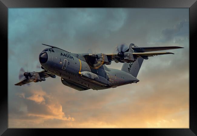 Airbus A400M Atlas Framed Print by Chris Lord