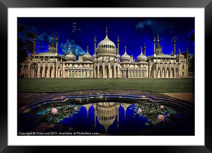 Brighton's Royal Pavilion Framed Mounted Print by Chris Lord
